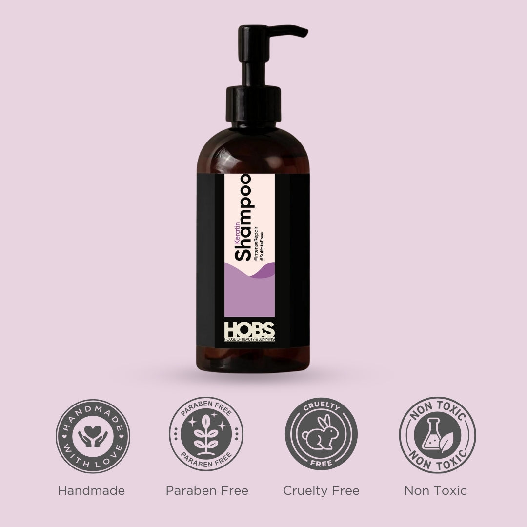 Keratin Shampoo for Intense Repair