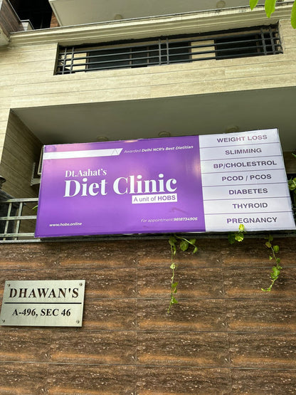 In-person Consultation with Dt. Aahat Ahuja Dhawan (Noida, Uttar Pradesh)